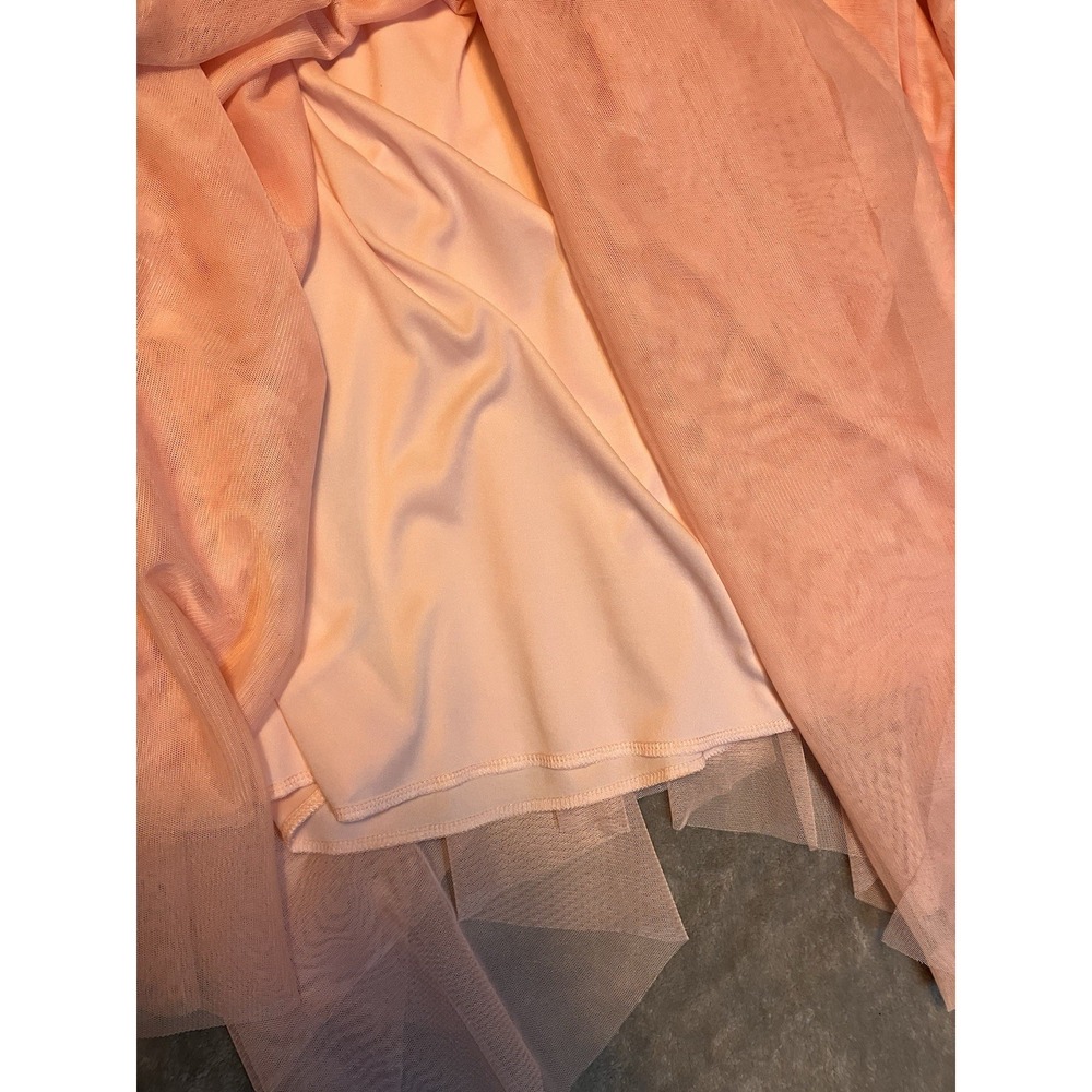 Versona S Pink Layered Star Sheer Tulle Tutu Skirt Balletcore Glenda Girlhood - Picture 6 of 8